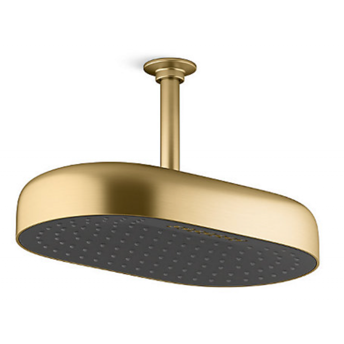 Kohler K-26295T STATEMENT 多功能 14" 深層按摩花灑頭 (羅曼黃銅)｜雙功能、Katalyst注氧技術